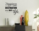 Happiness is ... Happiness is Quotes Wall Art Stickers